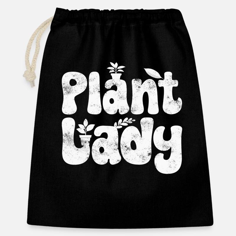 Plant - Gift Bag 40 x 50 cm - black