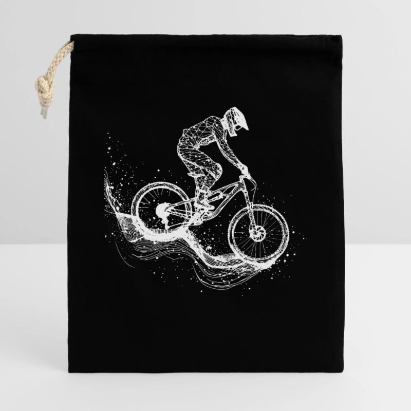 Dessin VTT Sac cadeau 40 x 50 cm