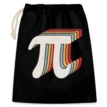 Happy Pi Day - Gift Bag 40 x 50 cm - black - Front
