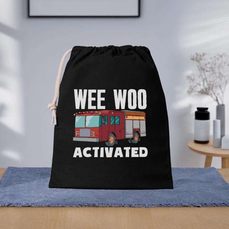 Wee Woo Squad Fire Tiny Firefighter Gift Bag 40 x 50 cm