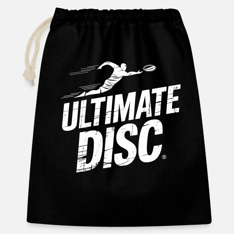Ultimate Disc Layout Offense Attrape Sauté du joueur - Sac cadeau 40 x 50 cm - noir