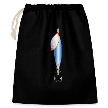 Colorful Fantasy Fishing Lure with Fish Hook - Gift Bag 40 x 50 cm - black - Front