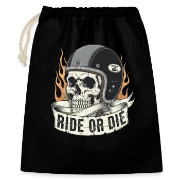 Ride or Die - Gift Bag 40 x 50 cm - black - Front