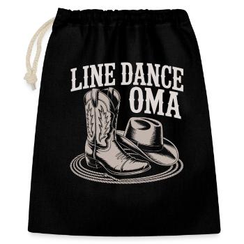 LineDance Granny Boots - Gift Bag 40 x 50 cm - black - Front