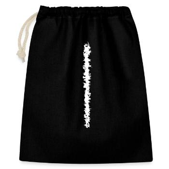 Spiked chain - Gift Bag 40 x 50 cm - black - Front