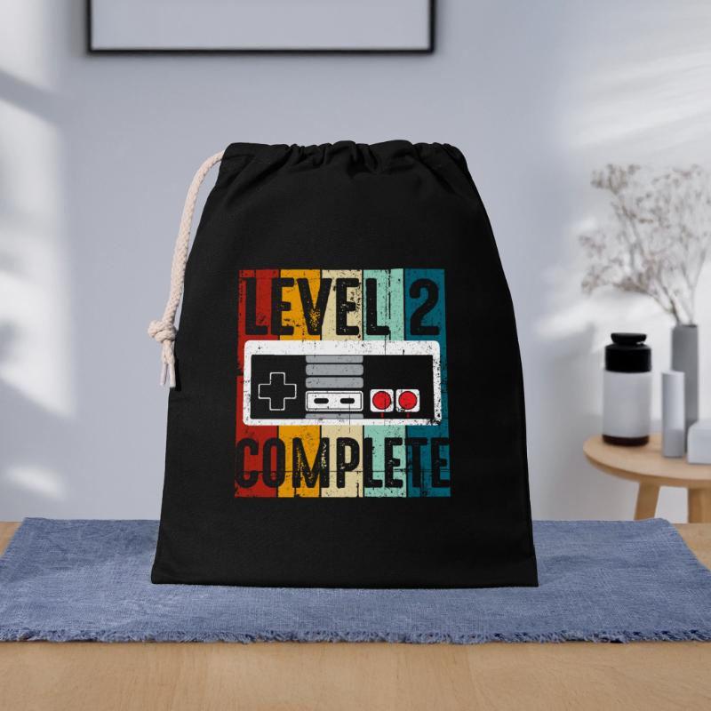 Level 2 Complete Retro Console Gift Bag 40 x 50 cm