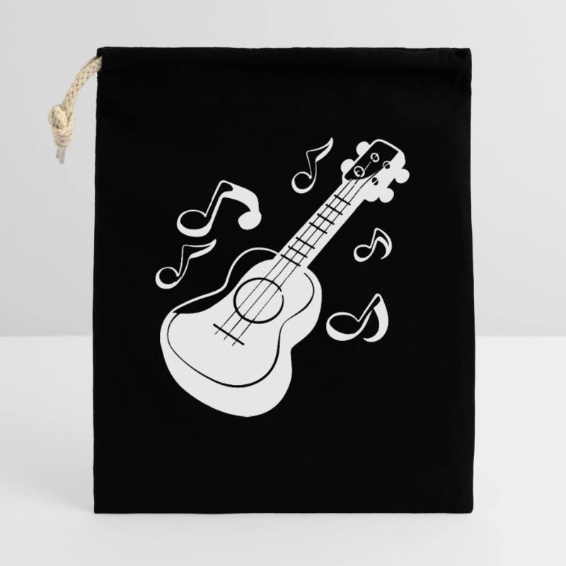 Ukulele Graphics Gift Bag 40 x 50 cm