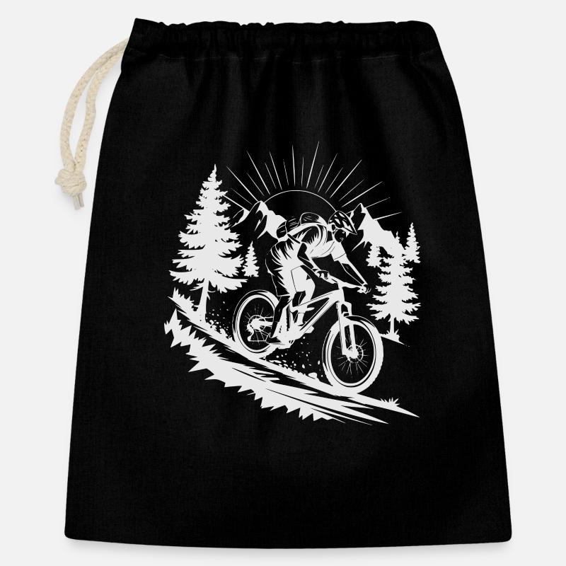 VTT VTT - Sac cadeau 40 x 50 cm - noir