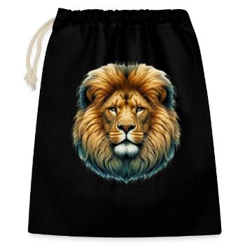 Lion - Gift Bag 40 x 50 cm - black - Front