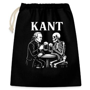 Kant Pub Toast with Skeleton - Gift Bag 40 x 50 cm - black - Front
