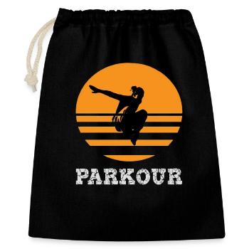 Parkour - Gift Bag 40 x 50 cm - black - Front