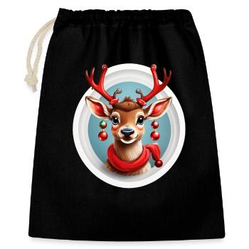 Baby Reindeer - Gift Bag 40 x 50 cm - black - Front
