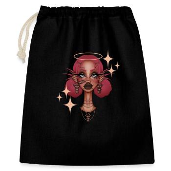 Angel - Gift Bag 40 x 50 cm - black - Front
