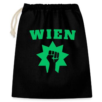 Vienna - Gift Bag 40 x 50 cm - black - Front