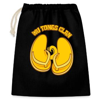 The Flip-flop clan - Gift Bag 40 x 50 cm - black - Front
