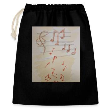 Red note impression - Gift Bag 40 x 50 cm - black - Front