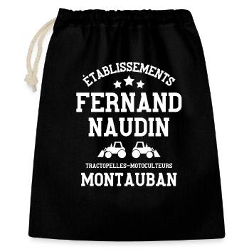 les tontons flingueurs, film culte - Sac cadeau 40 x 50 cm - noir - Devant