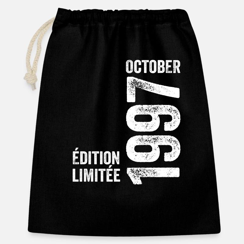 Légendes Octobre 1997 Millésime Octobre 1997 Rétro - Sac cadeau 40 x 50 cm - noir