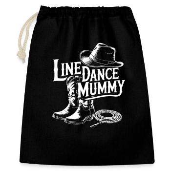 Line Dance Mummy Western Country - Gift Bag 40 x 50 cm - black - Front