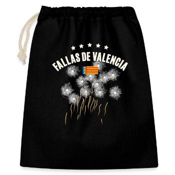 Fallas De Valencia Titan Salut - Sac cadeau 40 x 50 cm - noir - Devant