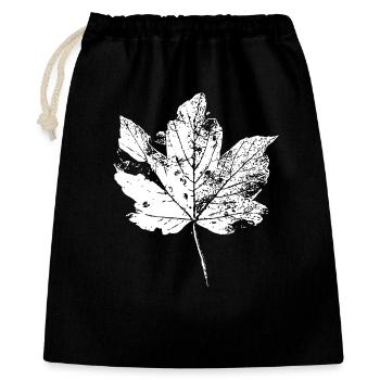Leaf Autumn Leaf Foliage Autumn - Gift Bag 40 x 50 cm - black - Front