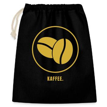 COFFEE. Success Edition – Minimalist Coffee Shop - Gift Bag 40 x 50 cm - black - Front