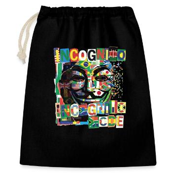 Incognito Fashion - Gift Bag 40 x 50 cm - black - Front