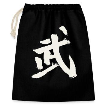 Combat (Wu) Chinese - Gift Bag 40 x 50 cm - black - Front
