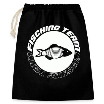 Fishing Team - Gift Bag 40 x 50 cm - black - Front
