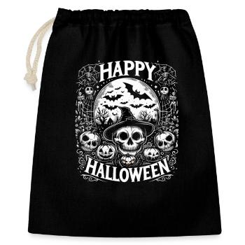 Joyeux halloween - Sac cadeau 40 x 50 cm - noir - Devant
