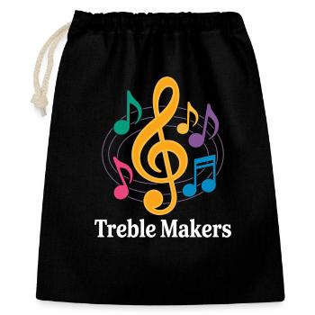 Treble Makers Funny Music Teacher - Gift Bag 40 x 50 cm - black - Front