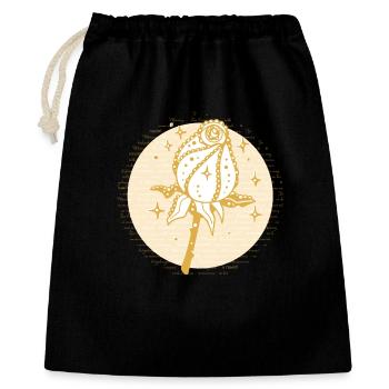 En mémoire - Sac cadeau 40 x 50 cm - noir - Devant