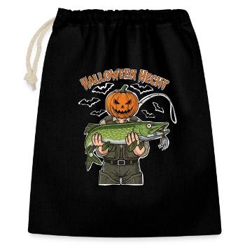 Halloween Pike Pumpkin Head - Gift Bag 40 x 50 cm - black - Front