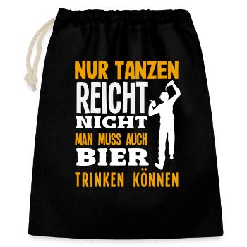 Dance - Gift Bag 40 x 50 cm - black - Front