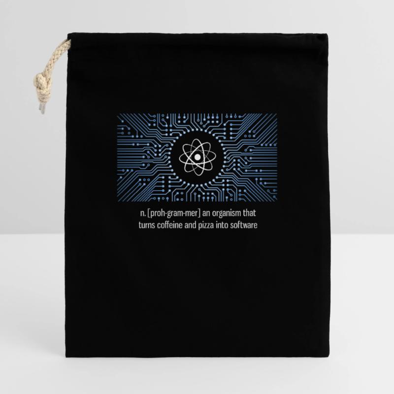 nerd programmierer urknall platine CPU pc code LOL Geschenkbeutel aus Baumwolle (40 x 50 cm)