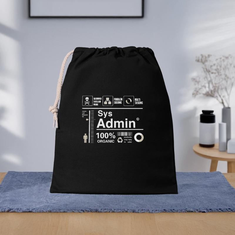 Sys Admin Programming Computer Nerd pc Board cpu Gift Bag 40 x 50 cm
