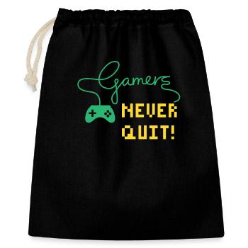 Gamer - Gift Bag 40 x 50 cm - black - Front