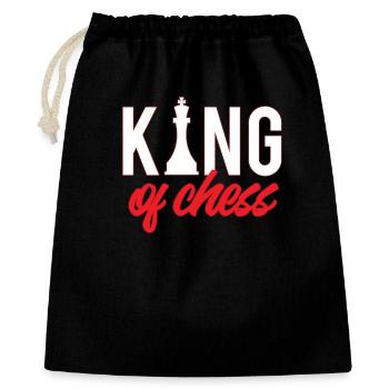 Chess Board Game - Gift Bag 40 x 50 cm - black - Front