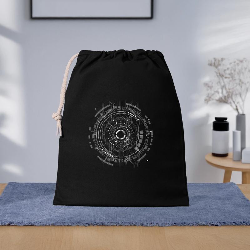 computer c-base stern space cpu nerd pc coder star Gift Bag 40 x 50 cm