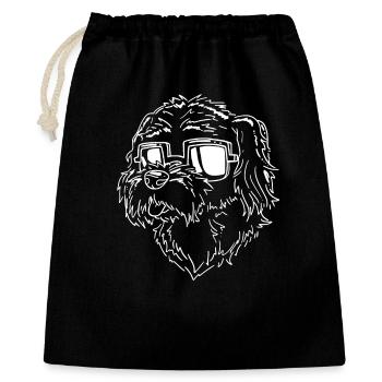 Havanais - Sac cadeau 40 x 50 cm - noir - Devant