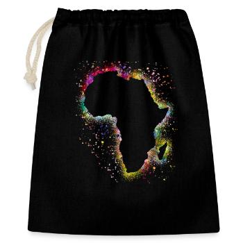 Afrique - Sac cadeau 40 x 50 cm - noir - Devant