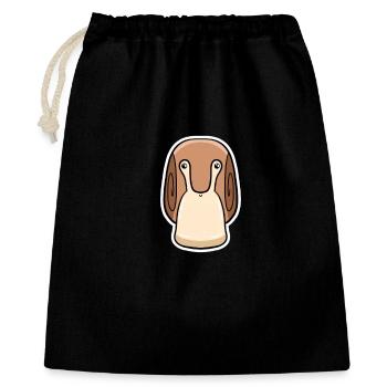 Snail - Gift Bag 40 x 50 cm - black - Front