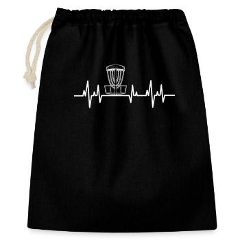 Disc Golf Disc Disc Golfer - Gift Bag 40 x 50 cm - black - Front