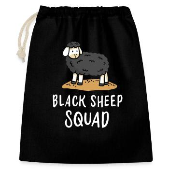 Black sheep - Gift Bag 40 x 50 cm - black - Front
