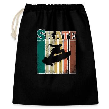 Skate - Gift Bag 40 x 50 cm - black - Front