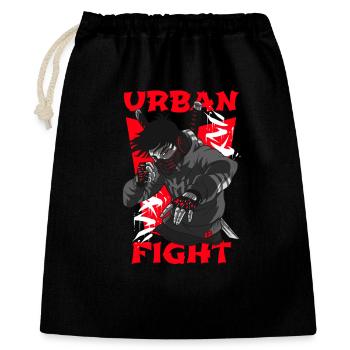 Urban Fight Neon Ninja - Gift Bag 40 x 50 cm - black - Front
