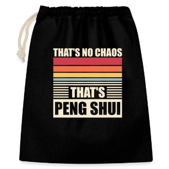Student disorder messy not to clean up - Gift Bag 40 x 50 cm - black - Front
