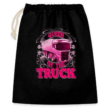 Truck driver - Gift Bag 40 x 50 cm - black - Front