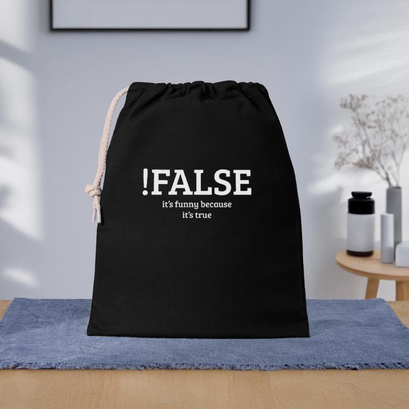 Programmierung Programmierer Geschenkbeutel aus Baumwolle (40 x 50 cm)