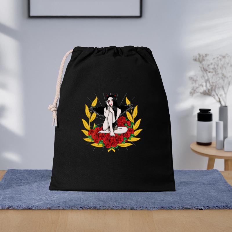 Devilish Devil Woman Satan's Roast Devil Gift Bag 40 x 50 cm